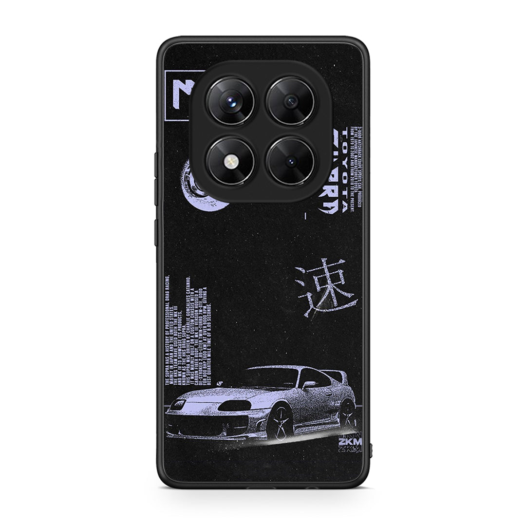 Xiaomi Redmi Note 14 Pro 5G / Poco X7 Tokyo Drift Θήκη Αγίου Βαλεντίνου από τη Smartfits με σχέδιο στο πίσω μέρος και μαύρο περίβλημα | Smartphone case with colorful back and black bezels by Smartfits