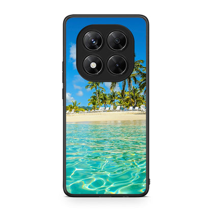 Xiaomi Redmi Note 14 Pro 5G / Poco X7 Tropical Vibes Θήκη από τη Smartfits με σχέδιο στο πίσω μέρος και μαύρο περίβλημα | Smartphone case with colorful back and black bezels by Smartfits