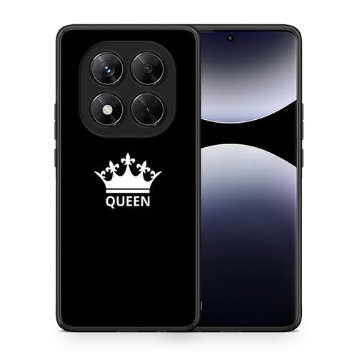 Θήκη Xiaomi Redmi Note 14 Pro 5G / Poco X7 Queen Valentine από τη Smartfits με σχέδιο στο πίσω μέρος και μαύρο περίβλημα | Xiaomi Redmi Note 14 Pro 5G / Poco X7 Queen Valentine case with colorful back and black bezels
