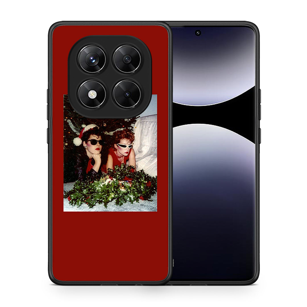 Θήκη Xiaomi Redmi Note 14 Pro 5G / Poco X7 Waiting For Xmas από τη Smartfits με σχέδιο στο πίσω μέρος και μαύρο περίβλημα | Xiaomi Redmi Note 14 Pro 5G / Poco X7 Waiting For Xmas case with colorful back and black bezels