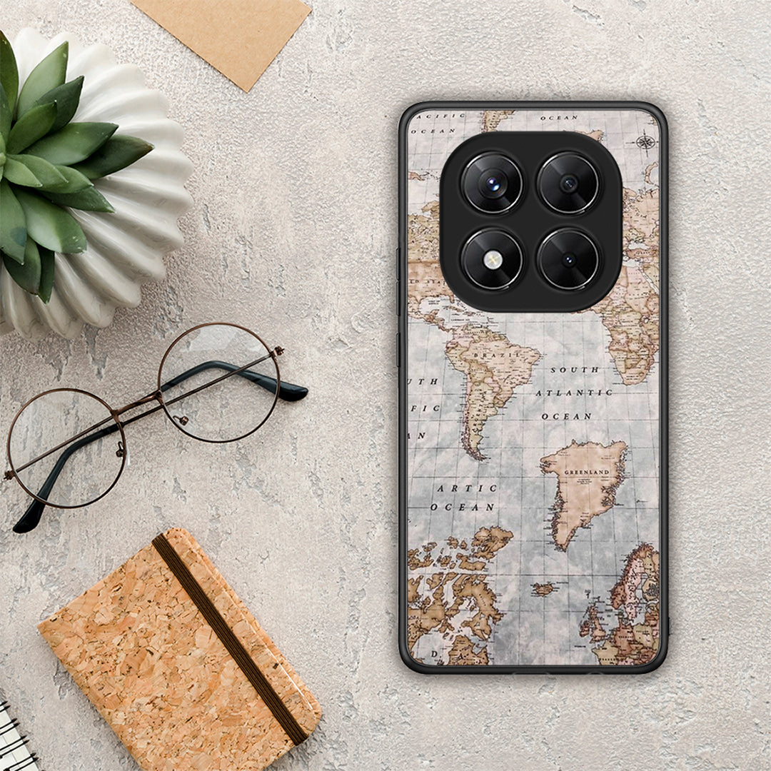 World Map - Xiaomi Redmi Note 14 Pro 5G / Poco X7 θήκη