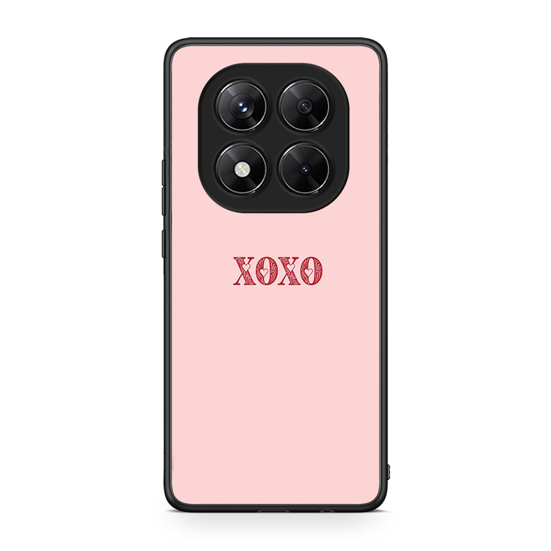 Xiaomi Redmi Note 14 Pro 5G / Poco X7 XOXO Love θήκη από τη Smartfits με σχέδιο στο πίσω μέρος και μαύρο περίβλημα | Smartphone case with colorful back and black bezels by Smartfits