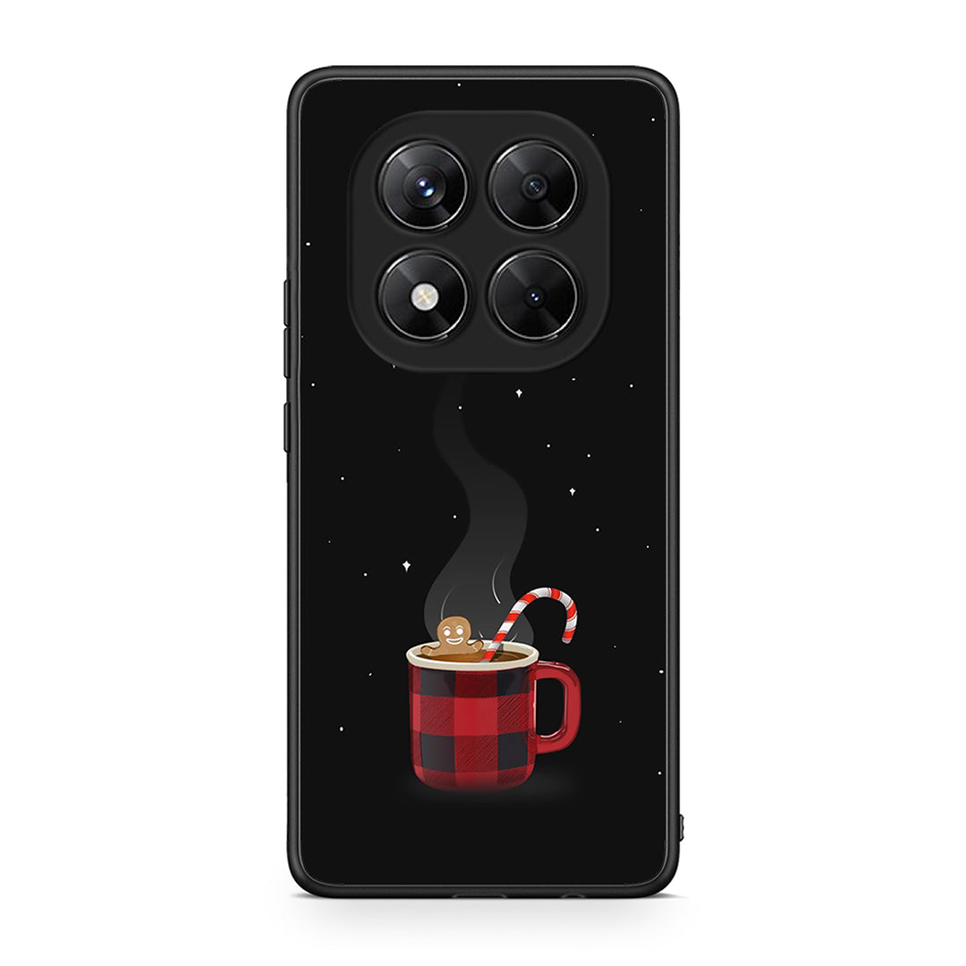 Xiaomi Redmi Note 14 Pro 5G / Poco X7 Xmas Bathing θήκη από τη Smartfits με σχέδιο στο πίσω μέρος και μαύρο περίβλημα | Smartphone case with colorful back and black bezels by Smartfits