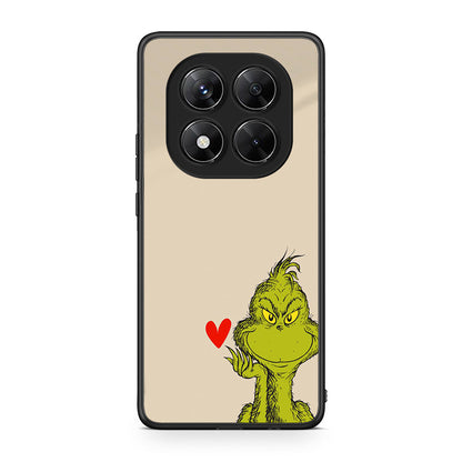 Xiaomi Redmi Note 14 Pro 5G / Poco X7 Xmas Grinch θήκη από τη Smartfits με σχέδιο στο πίσω μέρος και μαύρο περίβλημα | Smartphone case with colorful back and black bezels by Smartfits