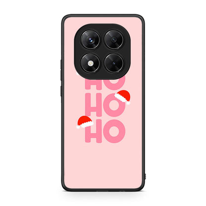 Xiaomi Redmi Note 14 Pro 5G / Poco X7 Xmas Ho Ho Ho θήκη από τη Smartfits με σχέδιο στο πίσω μέρος και μαύρο περίβλημα | Smartphone case with colorful back and black bezels by Smartfits