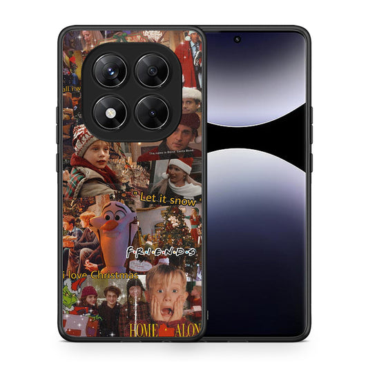Θήκη Xiaomi Redmi Note 14 Pro 5G / Poco X7 Xmas Wishes από τη Smartfits με σχέδιο στο πίσω μέρος και μαύρο περίβλημα | Xiaomi Redmi Note 14 Pro 5G / Poco X7 Xmas Wishes case with colorful back and black bezels