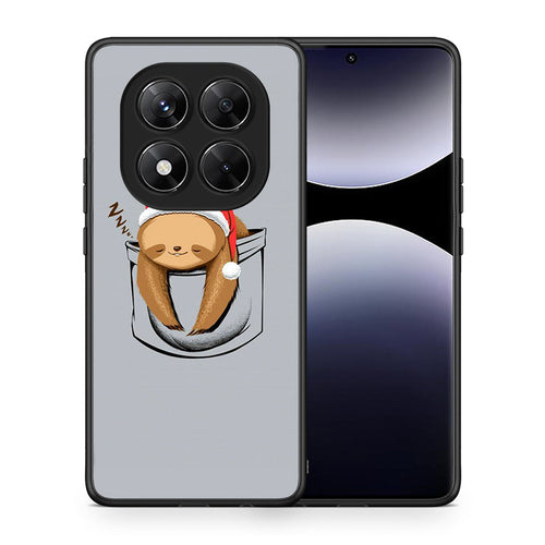 Θήκη Xiaomi Redmi Note 14 Pro 5G / Poco X7 Xmas Zzzz από τη Smartfits με σχέδιο στο πίσω μέρος και μαύρο περίβλημα | Xiaomi Redmi Note 14 Pro 5G / Poco X7 Xmas Zzzz case with colorful back and black bezels