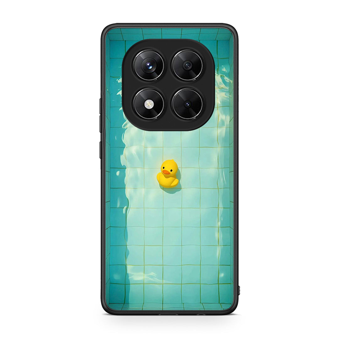 Xiaomi Redmi Note 14 Pro 5G / Poco X7 Yellow Duck θήκη από τη Smartfits με σχέδιο στο πίσω μέρος και μαύρο περίβλημα | Smartphone case with colorful back and black bezels by Smartfits