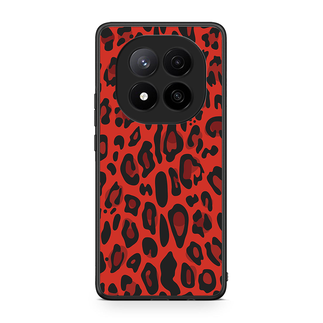 4 - Xiaomi Redmi Note 14 Pro Plus 5G Red Leopard Animal case, cover, bumper