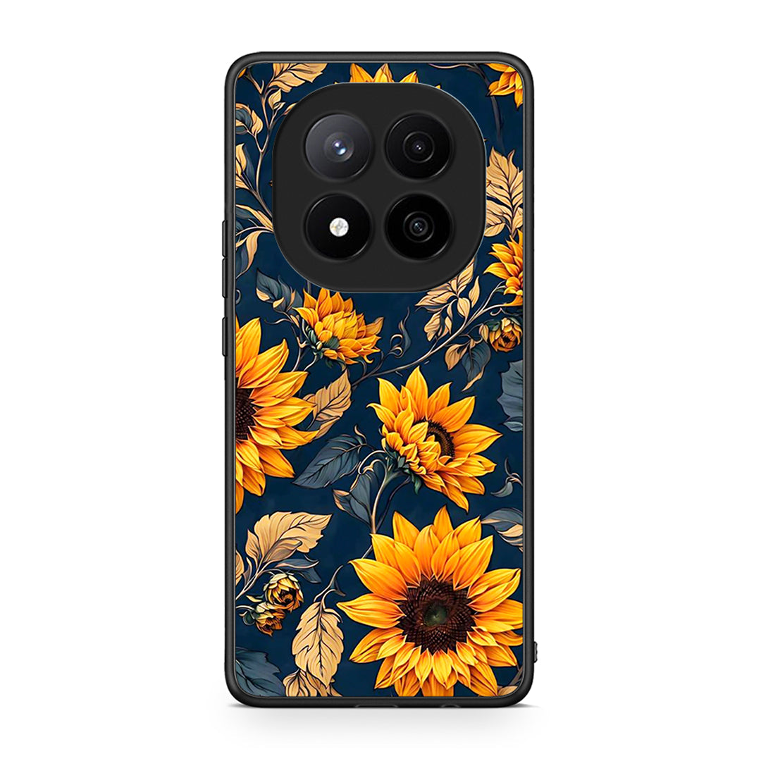 Xiaomi Redmi Note 14 Pro Plus 5G Autumn Sunflowers Θήκη από τη Smartfits με σχέδιο στο πίσω μέρος και μαύρο περίβλημα | Smartphone case with colorful back and black bezels by Smartfits