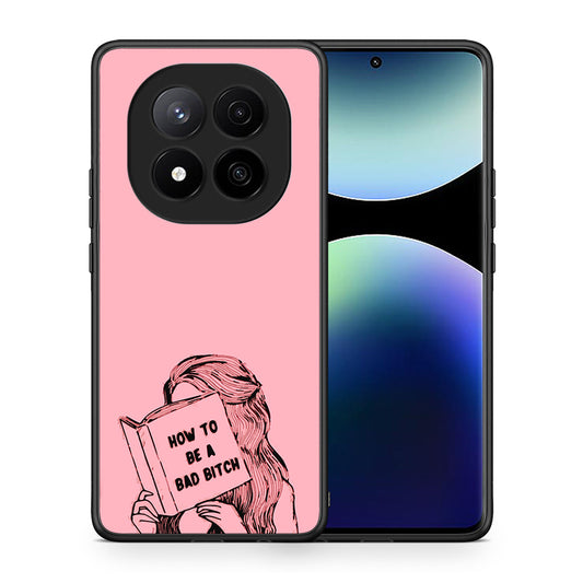 Θήκη Xiaomi Redmi Note 14 Pro Plus 5G Bad Bitch από τη Smartfits με σχέδιο στο πίσω μέρος και μαύρο περίβλημα | Xiaomi Redmi Note 14 Pro Plus 5G Bad Bitch case with colorful back and black bezels