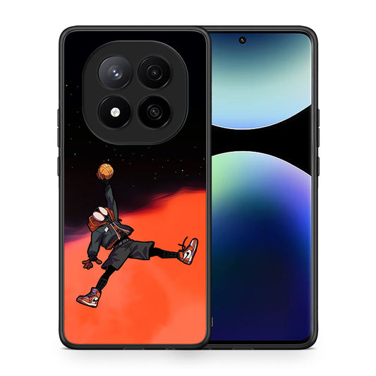 Θήκη Xiaomi Redmi Note 14 Pro Plus 5G Basketball Hero από τη Smartfits με σχέδιο στο πίσω μέρος και μαύρο περίβλημα | Xiaomi Redmi Note 14 Pro Plus 5G Basketball Hero case with colorful back and black bezels