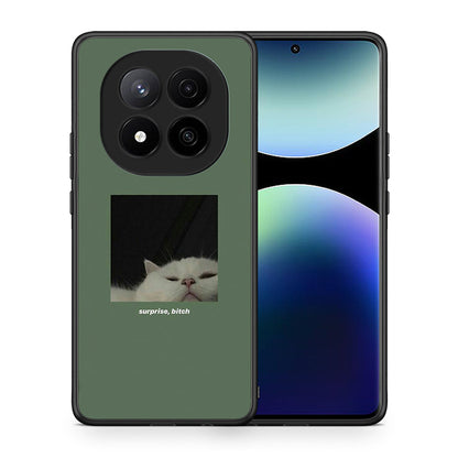 Θήκη Xiaomi Redmi Note 14 Pro Plus 5G Bitch Surprise από τη Smartfits με σχέδιο στο πίσω μέρος και μαύρο περίβλημα | Xiaomi Redmi Note 14 Pro Plus 5G Bitch Surprise case with colorful back and black bezels