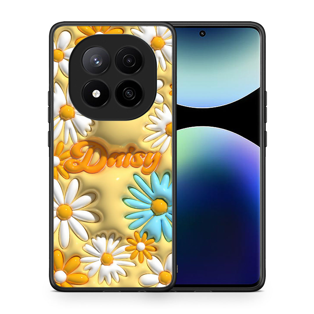 Θήκη Xiaomi Redmi Note 14 Pro Plus 5G Bubble Daisies από τη Smartfits με σχέδιο στο πίσω μέρος και μαύρο περίβλημα | Xiaomi Redmi Note 14 Pro Plus 5G Bubble Daisies case with colorful back and black bezels