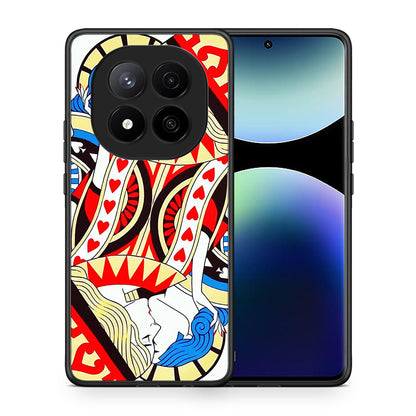 Θήκη Xiaomi Redmi Note 14 Pro Plus 5G Card Love από τη Smartfits με σχέδιο στο πίσω μέρος και μαύρο περίβλημα | Xiaomi Redmi Note 14 Pro Plus 5G Card Love case with colorful back and black bezels