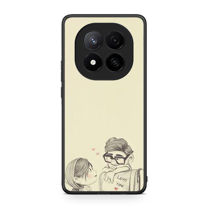 Xiaomi Redmi Note 14 Pro Plus 5G Carl And Ellie θήκη από τη Smartfits με σχέδιο στο πίσω μέρος και μαύρο περίβλημα | Smartphone case with colorful back and black bezels by Smartfits