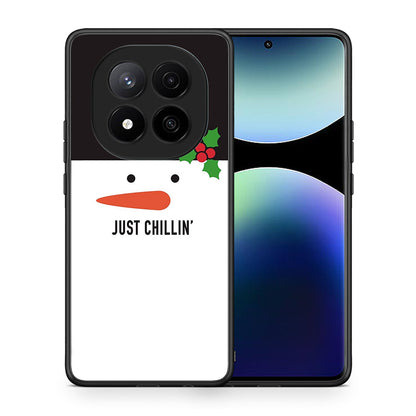 Θήκη Xiaomi Redmi Note 14 Pro Plus 5G Christmas Chillin από τη Smartfits με σχέδιο στο πίσω μέρος και μαύρο περίβλημα | Xiaomi Redmi Note 14 Pro Plus 5G Christmas Chillin case with colorful back and black bezels
