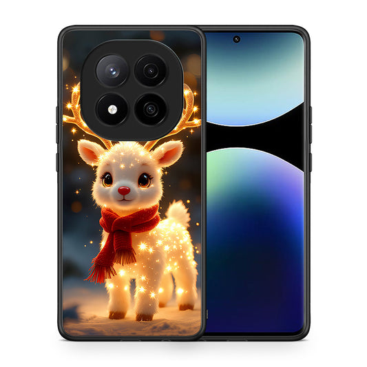 Θήκη Xiaomi Redmi Note 14 Pro Plus 5G Christmas Cutie από τη Smartfits με σχέδιο στο πίσω μέρος και μαύρο περίβλημα | Xiaomi Redmi Note 14 Pro Plus 5G Christmas Cutie case with colorful back and black bezels