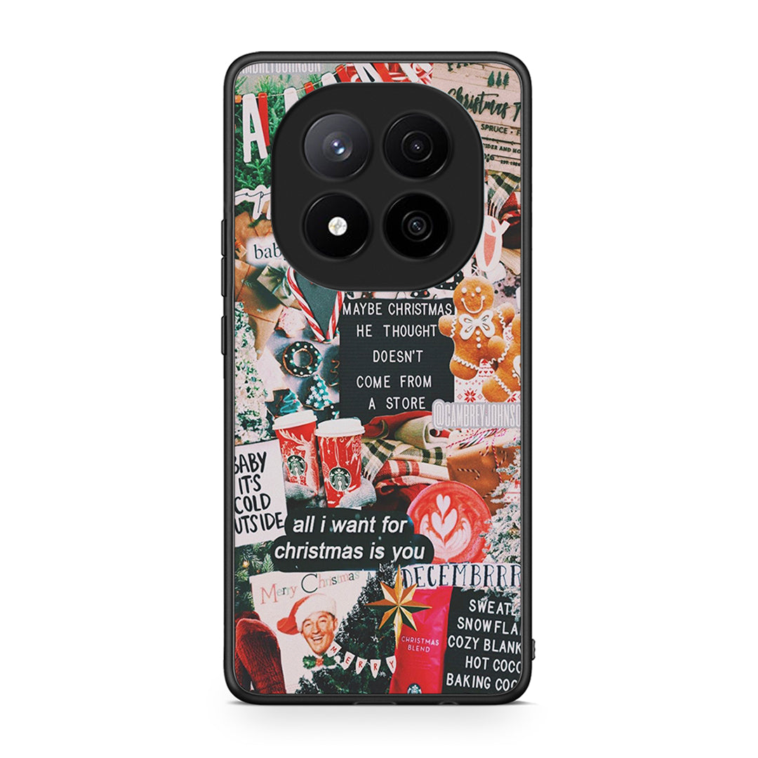 Xiaomi Redmi Note 14 Pro Plus 5G Christmas Happiness θήκη από τη Smartfits με σχέδιο στο πίσω μέρος και μαύρο περίβλημα | Smartphone case with colorful back and black bezels by Smartfits