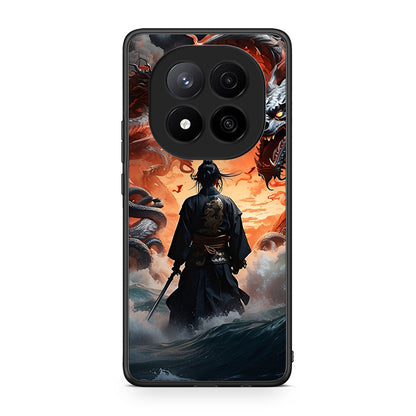Xiaomi Redmi Note 14 Pro Plus 5G Dragons Fight θήκη από τη Smartfits με σχέδιο στο πίσω μέρος και μαύρο περίβλημα | Smartphone case with colorful back and black bezels by Smartfits