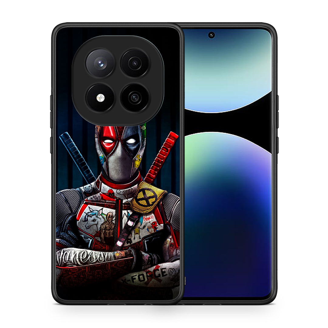 Θήκη Xiaomi Redmi Note 14 Pro Plus 5G Funny Guy από τη Smartfits με σχέδιο στο πίσω μέρος και μαύρο περίβλημα | Xiaomi Redmi Note 14 Pro Plus 5G Funny Guy case with colorful back and black bezels