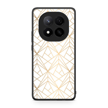 111 - Xiaomi Redmi Note 14 Pro Plus 5G Luxury White Geometric case, cover, bumper