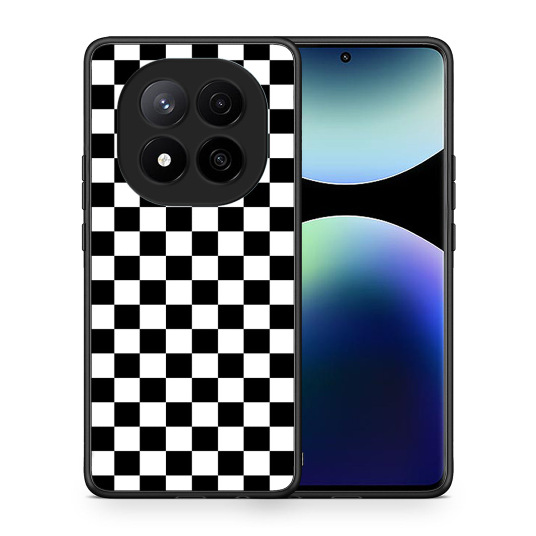 Θήκη Xiaomi Redmi Note 14 Pro Plus 5G Squares Geometric από τη Smartfits με σχέδιο στο πίσω μέρος και μαύρο περίβλημα | Xiaomi Redmi Note 14 Pro Plus 5G Squares Geometric case with colorful back and black bezels