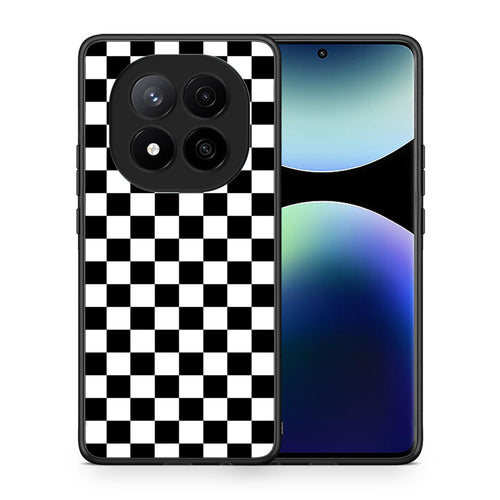 Θήκη Xiaomi Redmi Note 14 Pro Plus 5G Squares Geometric από τη Smartfits με σχέδιο στο πίσω μέρος και μαύρο περίβλημα | Xiaomi Redmi Note 14 Pro Plus 5G Squares Geometric case with colorful back and black bezels