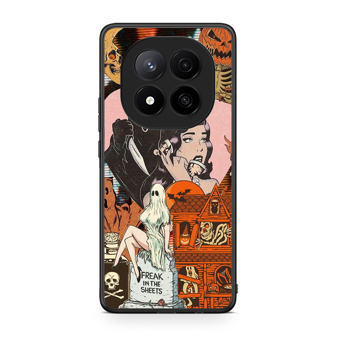 Xiaomi Redmi Note 14 Pro Plus 5G Halloween Collage Θήκη από τη Smartfits με σχέδιο στο πίσω μέρος και μαύρο περίβλημα | Smartphone case with colorful back and black bezels by Smartfits