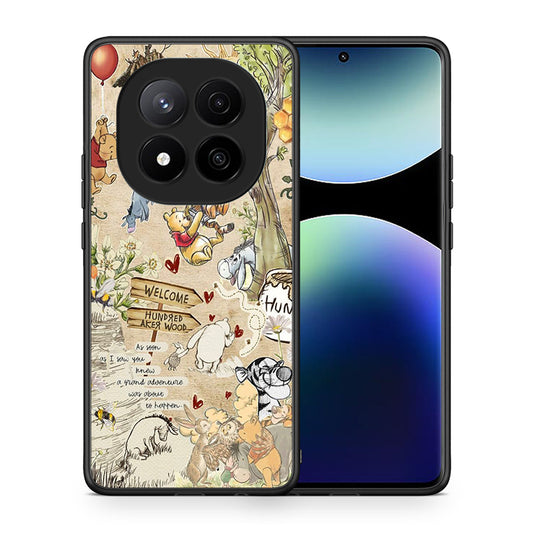 Θήκη Xiaomi Redmi Note 14 Pro Plus 5G Happy Friends από τη Smartfits με σχέδιο στο πίσω μέρος και μαύρο περίβλημα | Xiaomi Redmi Note 14 Pro Plus 5G Happy Friends case with colorful back and black bezels