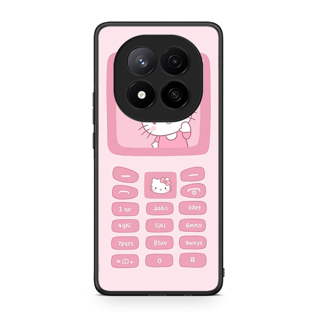 Xiaomi Redmi Note 14 Pro Plus 5G Hello Kitten Θήκη Αγίου Βαλεντίνου από τη Smartfits με σχέδιο στο πίσω μέρος και μαύρο περίβλημα | Smartphone case with colorful back and black bezels by Smartfits