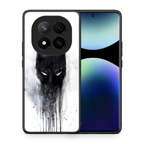 Θήκη Xiaomi Redmi Note 14 Pro Plus 5G Paint Bat Hero από τη Smartfits με σχέδιο στο πίσω μέρος και μαύρο περίβλημα | Xiaomi Redmi Note 14 Pro Plus 5G Paint Bat Hero case with colorful back and black bezels