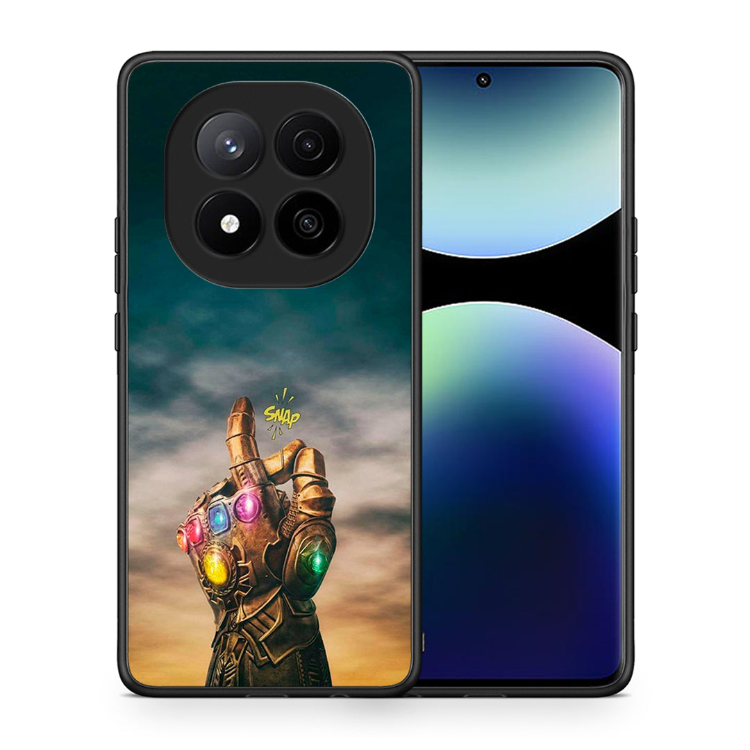 Θήκη Xiaomi Redmi Note 14 Pro Plus 5G Infinity Snap από τη Smartfits με σχέδιο στο πίσω μέρος και μαύρο περίβλημα | Xiaomi Redmi Note 14 Pro Plus 5G Infinity Snap case with colorful back and black bezels