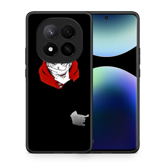 Θήκη Xiaomi Redmi Note 14 Pro Plus 5G Itadori Anime από τη Smartfits με σχέδιο στο πίσω μέρος και μαύρο περίβλημα | Xiaomi Redmi Note 14 Pro Plus 5G Itadori Anime case with colorful back and black bezels