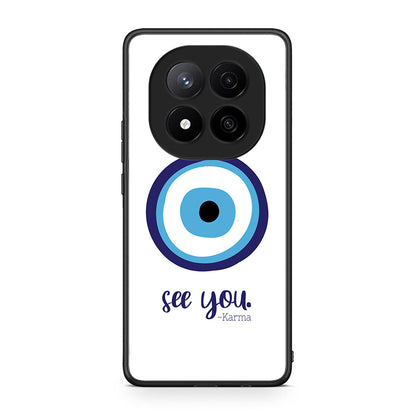 Xiaomi Redmi Note 14 Pro Plus 5G Karma Says θήκη από τη Smartfits με σχέδιο στο πίσω μέρος και μαύρο περίβλημα | Smartphone case with colorful back and black bezels by Smartfits