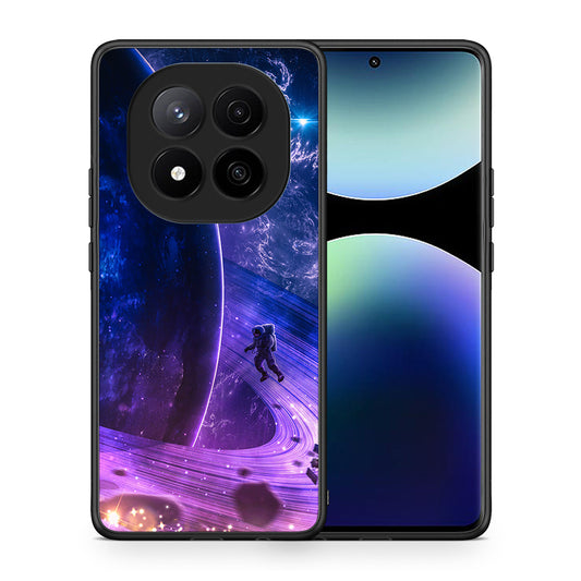 Θήκη Xiaomi Redmi Note 14 Pro Plus 5G Lost Astronaut από τη Smartfits με σχέδιο στο πίσω μέρος και μαύρο περίβλημα | Xiaomi Redmi Note 14 Pro Plus 5G Lost Astronaut case with colorful back and black bezels