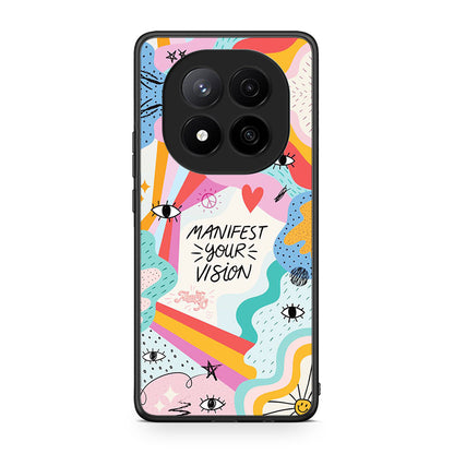 Xiaomi Redmi Note 14 Pro Plus 5G Manifest Your Vision θήκη από τη Smartfits με σχέδιο στο πίσω μέρος και μαύρο περίβλημα | Smartphone case with colorful back and black bezels by Smartfits