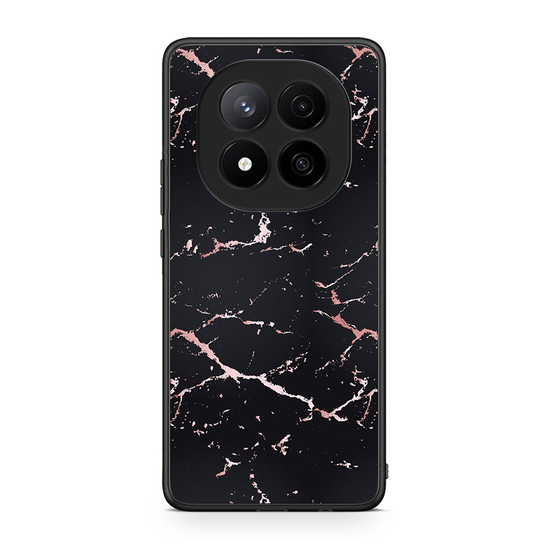 4 - Xiaomi Redmi Note 14 Pro Plus 5G Black Rosegold Marble case, cover, bumper