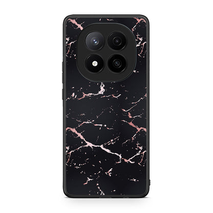 4 - Xiaomi Redmi Note 14 Pro Plus 5G Black Rosegold Marble case, cover, bumper