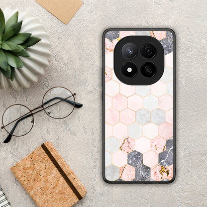 Marble Hexagon Pink - Xiaomi Redmi Note 14 Pro Plus 5G θήκη