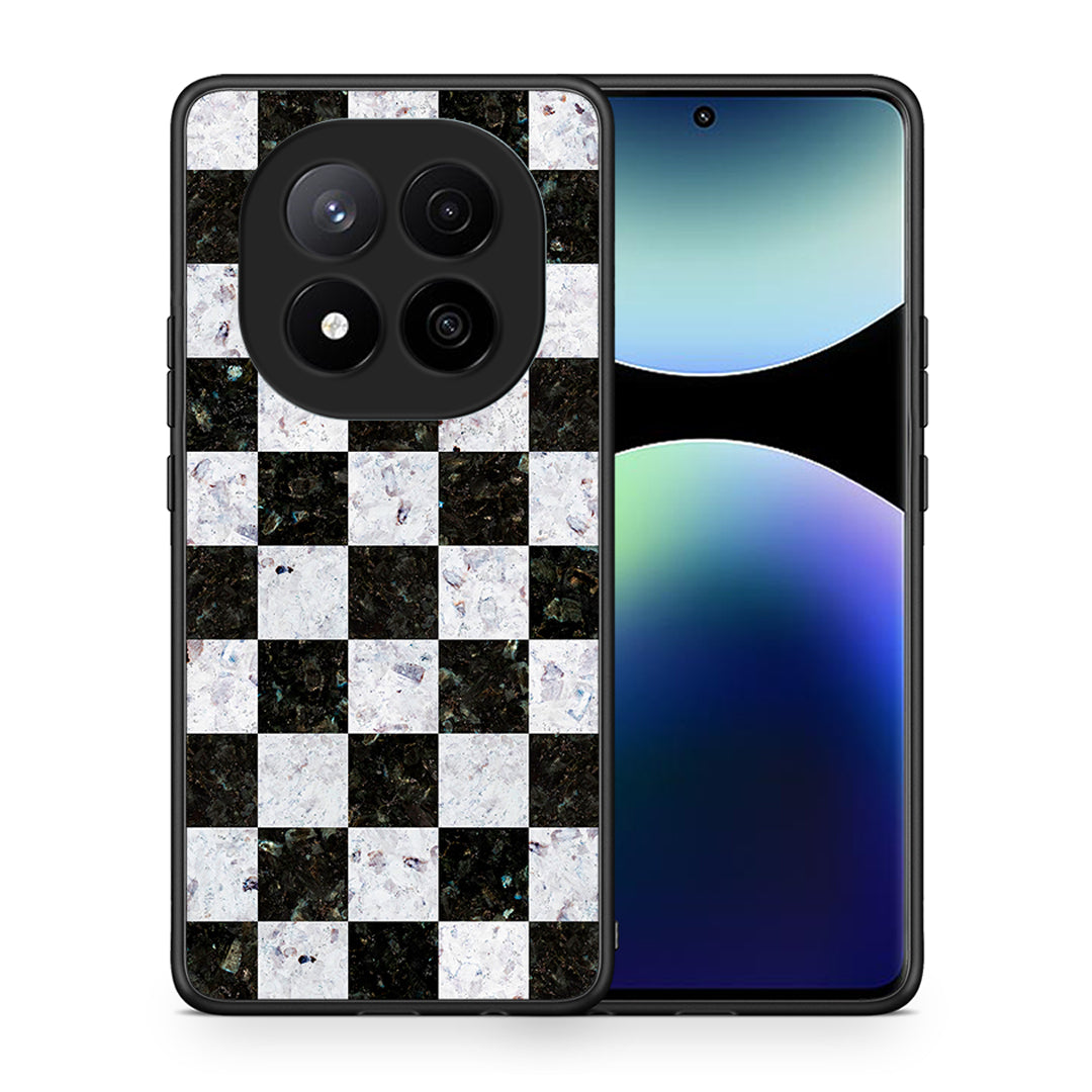 Θήκη Xiaomi Redmi Note 14 Pro Plus 5G Square Geometric Marble από τη Smartfits με σχέδιο στο πίσω μέρος και μαύρο περίβλημα | Xiaomi Redmi Note 14 Pro Plus 5G Square Geometric Marble case with colorful back and black bezels