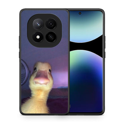 Θήκη Xiaomi Redmi Note 14 Pro Plus 5G Meme Duck από τη Smartfits με σχέδιο στο πίσω μέρος και μαύρο περίβλημα | Xiaomi Redmi Note 14 Pro Plus 5G Meme Duck case with colorful back and black bezels
