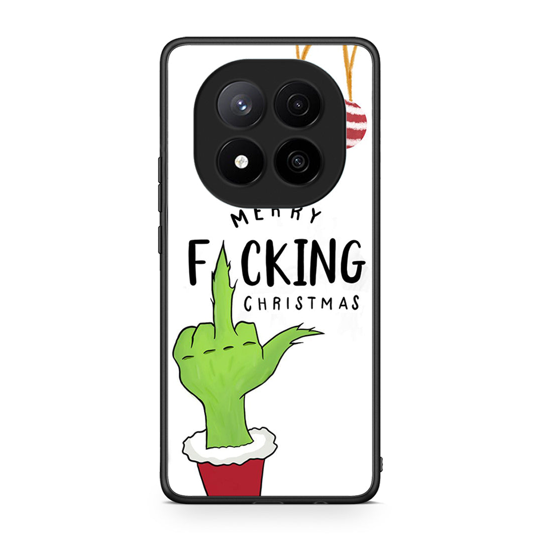 Xiaomi Redmi Note 14 Pro Plus 5G Merry F Xmas θήκη από τη Smartfits με σχέδιο στο πίσω μέρος και μαύρο περίβλημα | Smartphone case with colorful back and black bezels by Smartfits