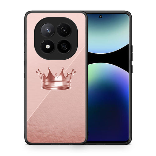 Θήκη Xiaomi Redmi Note 14 Pro Plus 5G Crown Minimal από τη Smartfits με σχέδιο στο πίσω μέρος και μαύρο περίβλημα | Xiaomi Redmi Note 14 Pro Plus 5G Crown Minimal case with colorful back and black bezels
