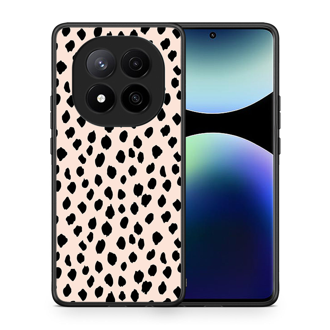 Θήκη Xiaomi Redmi Note 14 Pro Plus 5G New Polka Dots από τη Smartfits με σχέδιο στο πίσω μέρος και μαύρο περίβλημα | Xiaomi Redmi Note 14 Pro Plus 5G New Polka Dots case with colorful back and black bezels