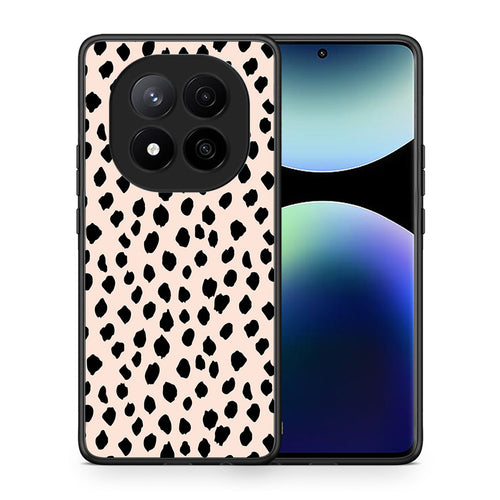 Θήκη Xiaomi Redmi Note 14 Pro Plus 5G New Polka Dots από τη Smartfits με σχέδιο στο πίσω μέρος και μαύρο περίβλημα | Xiaomi Redmi Note 14 Pro Plus 5G New Polka Dots case with colorful back and black bezels