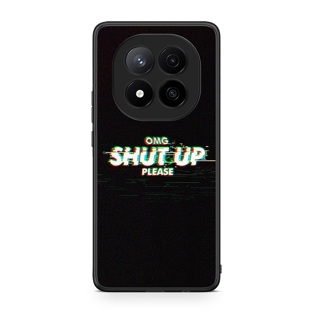 Xiaomi Redmi Note 14 Pro Plus 5G OMG ShutUp θήκη από τη Smartfits με σχέδιο στο πίσω μέρος και μαύρο περίβλημα | Smartphone case with colorful back and black bezels by Smartfits