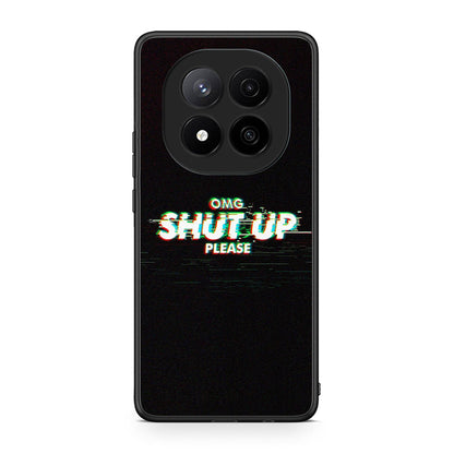 Xiaomi Redmi Note 14 Pro Plus 5G OMG ShutUp θήκη από τη Smartfits με σχέδιο στο πίσω μέρος και μαύρο περίβλημα | Smartphone case with colorful back and black bezels by Smartfits