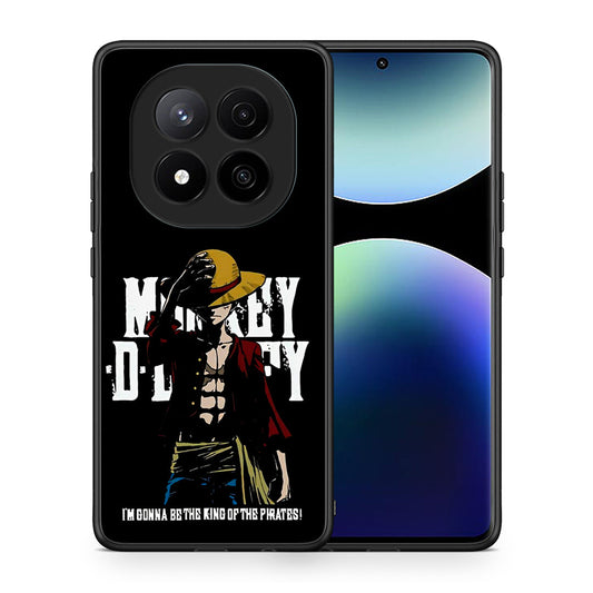 Θήκη Xiaomi Redmi Note 14 Pro Plus 5G Pirate King από τη Smartfits με σχέδιο στο πίσω μέρος και μαύρο περίβλημα | Xiaomi Redmi Note 14 Pro Plus 5G Pirate King case with colorful back and black bezels