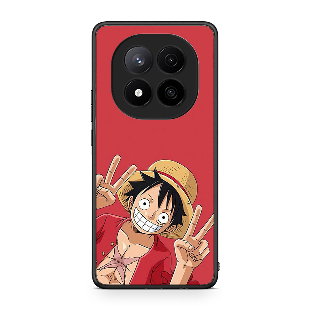 Xiaomi Redmi Note 14 Pro Plus 5G Pirate Luffy Θήκη από τη Smartfits με σχέδιο στο πίσω μέρος και μαύρο περίβλημα | Smartphone case with colorful back and black bezels by Smartfits
